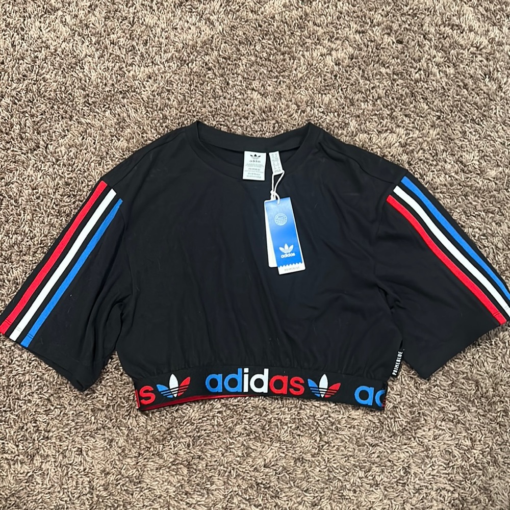 New adidas prime blue shirt